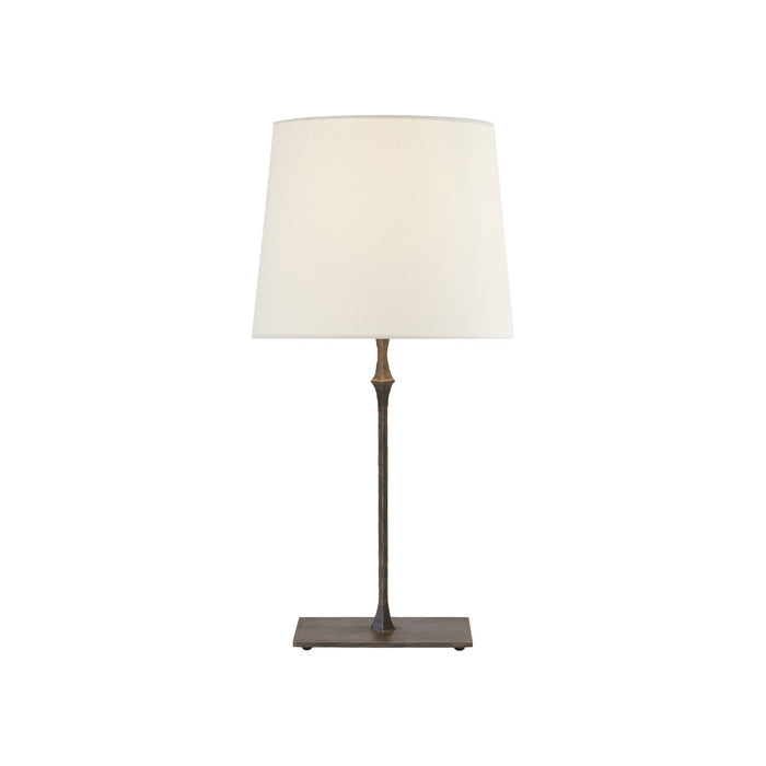 Dauphine Table Lamp in Aged Iron (23.5-Inch).