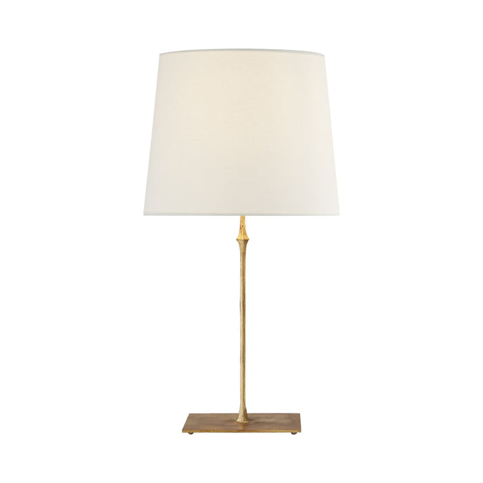 Dauphine Table Lamp in Gilded Iron (31.5-Inch).