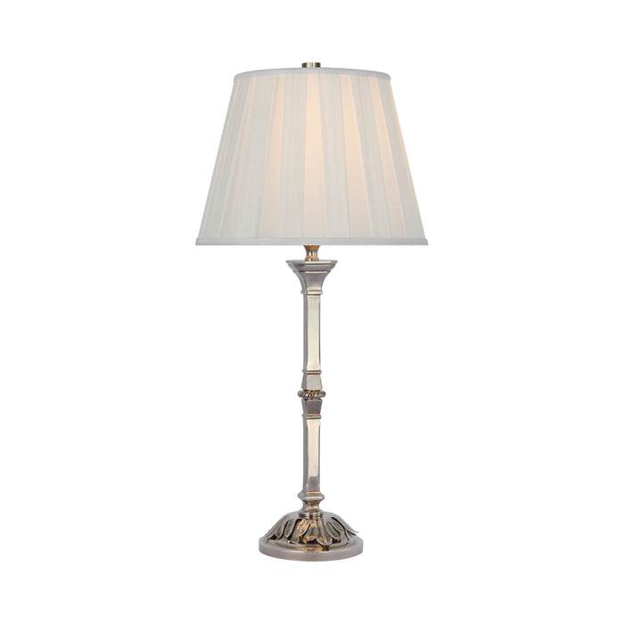 Doris Table Lamp in Butler's Silver.