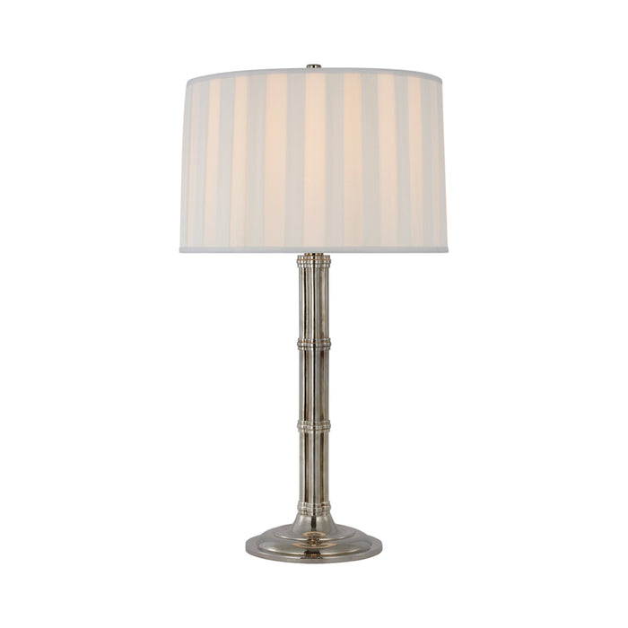 Downing Table Lamp in Butler's Silver.