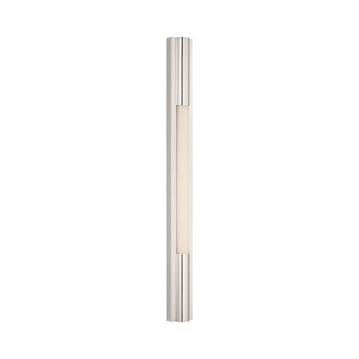 Ellington LED Bath Wall Light in Polished Nickel (32-Inch).