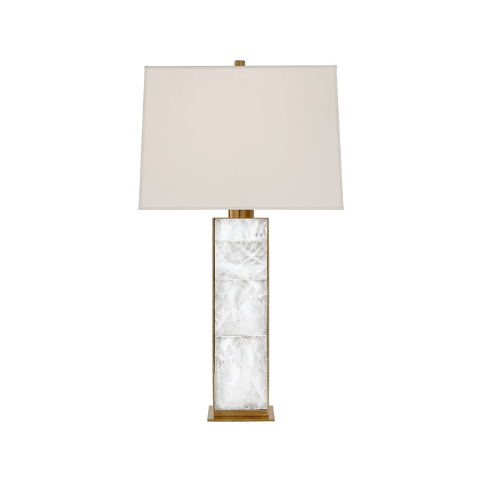 Ellis Table Lamp in Natural Brass (30.5-Inch).