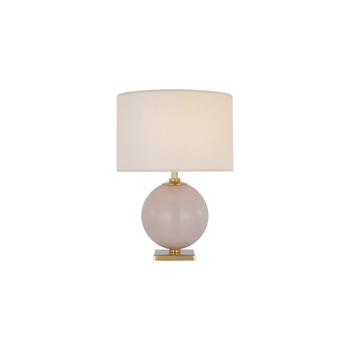 Elsie Table Lamp in Blush(Small).