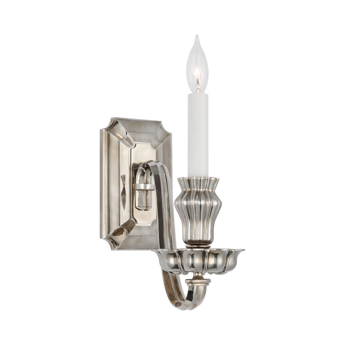 Falaise Wall Light in Butler's Silver (1-Light).