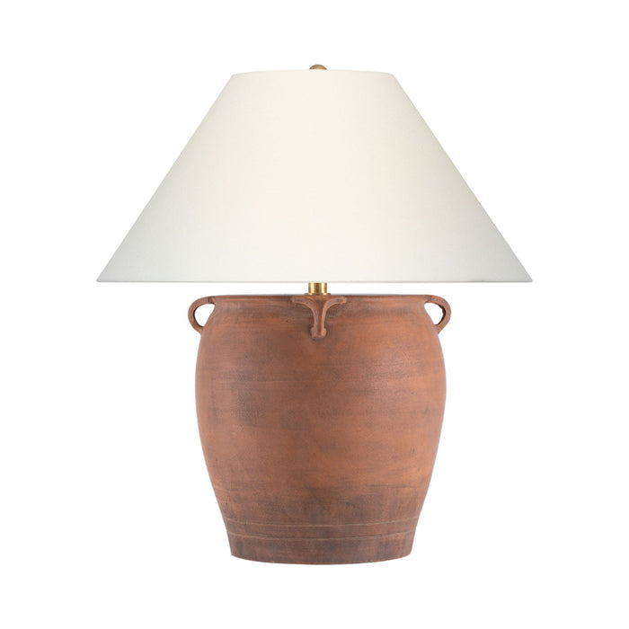 Fasano Table Lamp in Natural Terracotta.