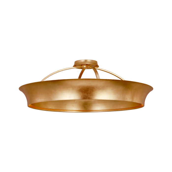 Garland LED Flush Mount Ceiling Light in Gild (30-Inch).