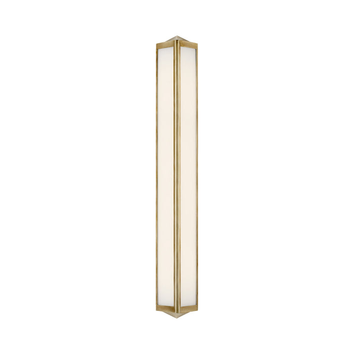 Geneva Bath Wall Light in Natural Brass (Large).