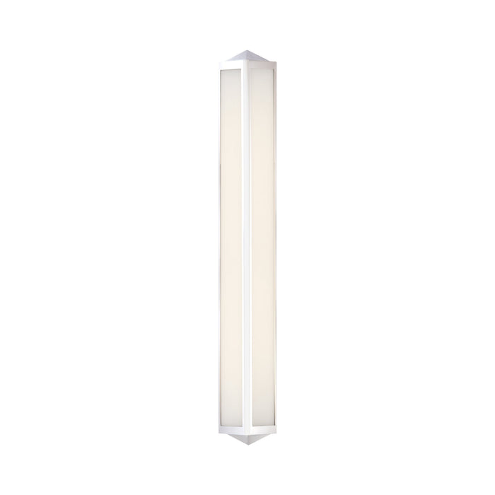 Geneva Bath Wall Light in Polished Nickel (Large).