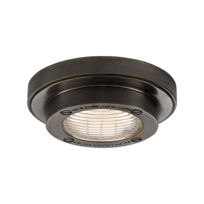 Grant LED Flush Mount Ceiling Light in Bronze (4.5-Inch).