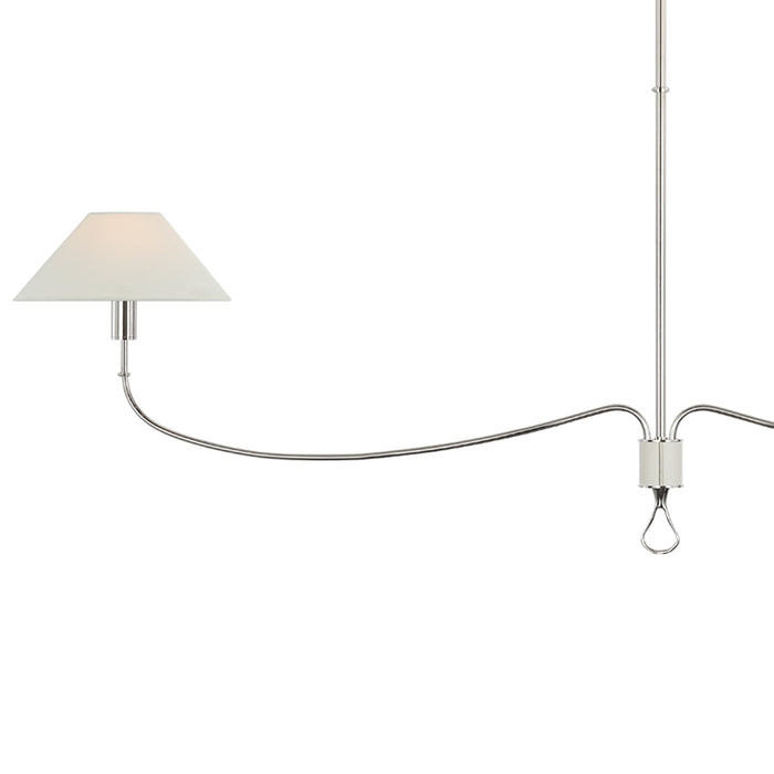 Griffin Linear Chandelier in Detail.