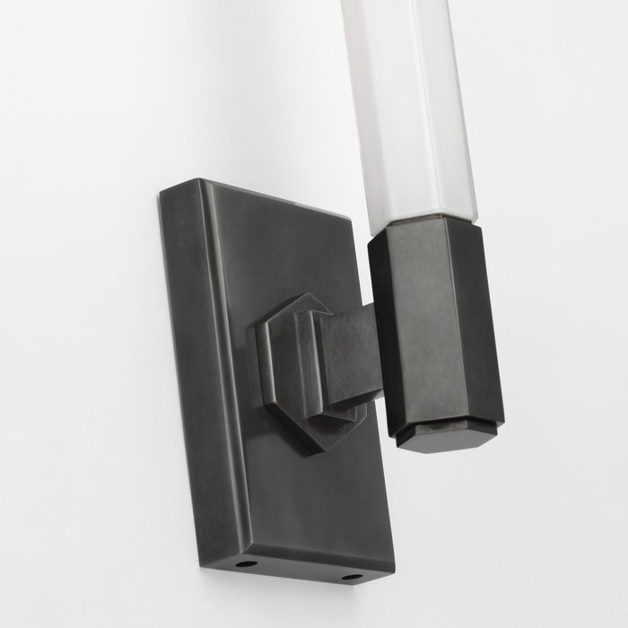 Hawthorne LED Linear Bath Wall Light in Detail.