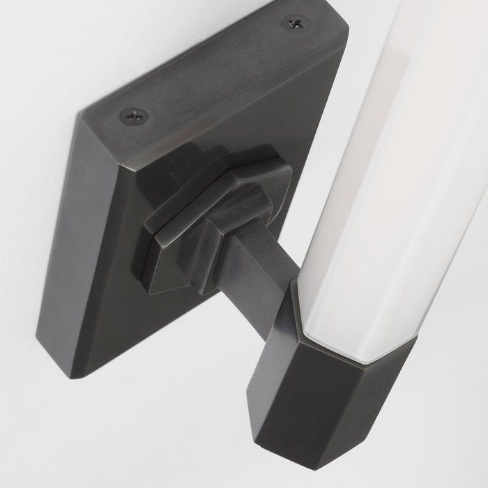 Hawthorne LED Linear Bath Wall Light in Detail.