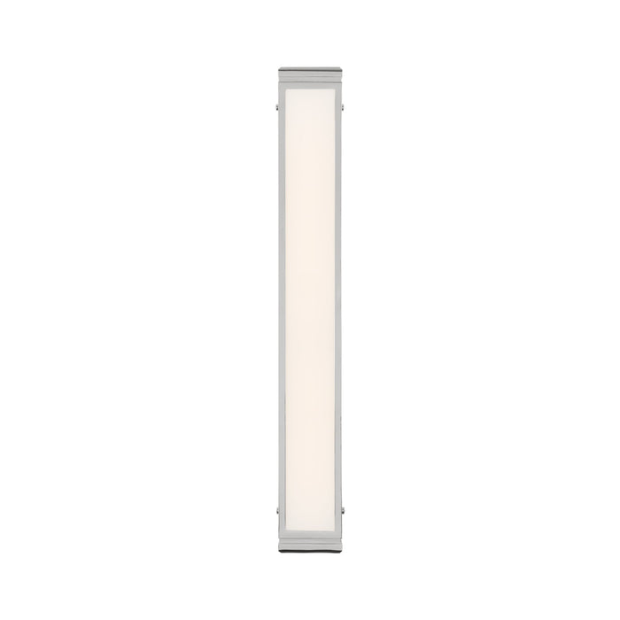 Hayles LED Bath Wall Light in Polished Nickel (34-Inch).