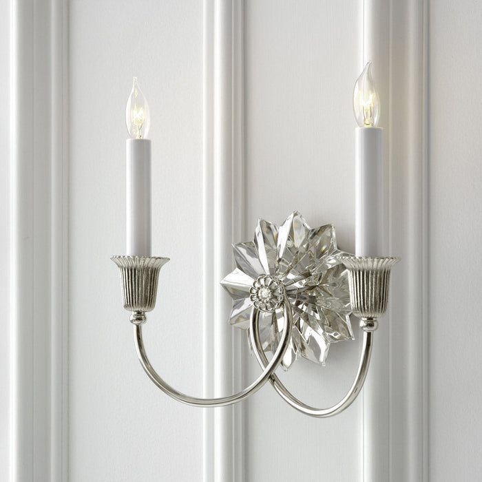 Huntingdon Double Wall Light in Detail.