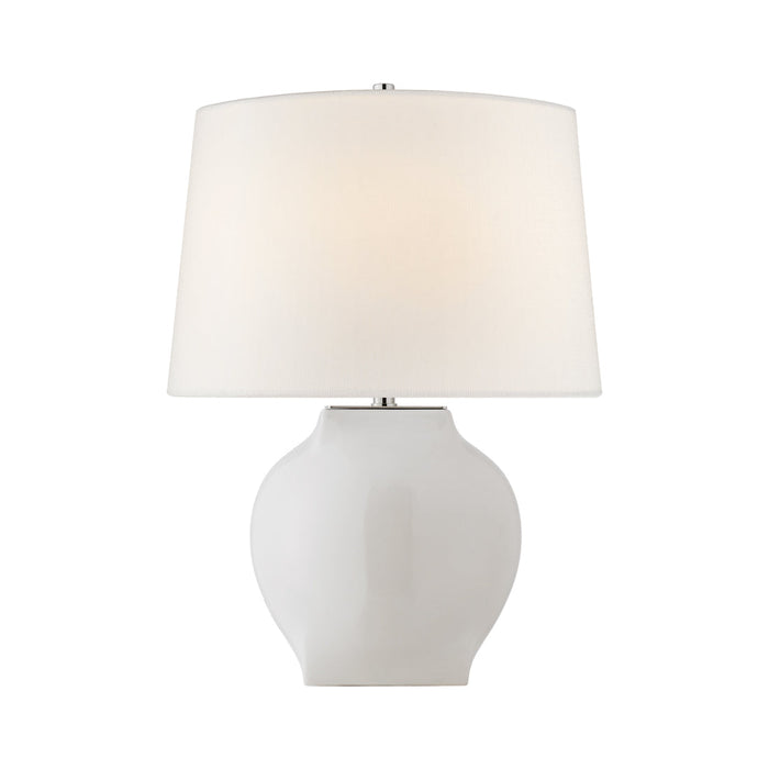 Ilona Table Lamp in White.