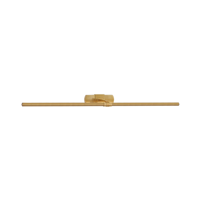 Langley LED Picture Light in Natural Brass (40-Inch).