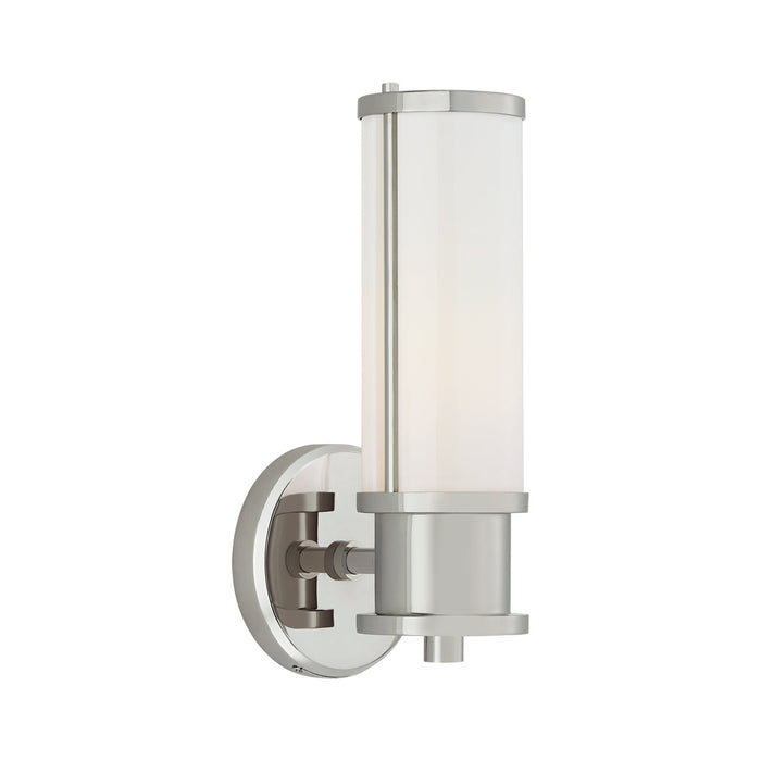 Lichfield Bath Wall Light in Polished Nickel (1-Light).