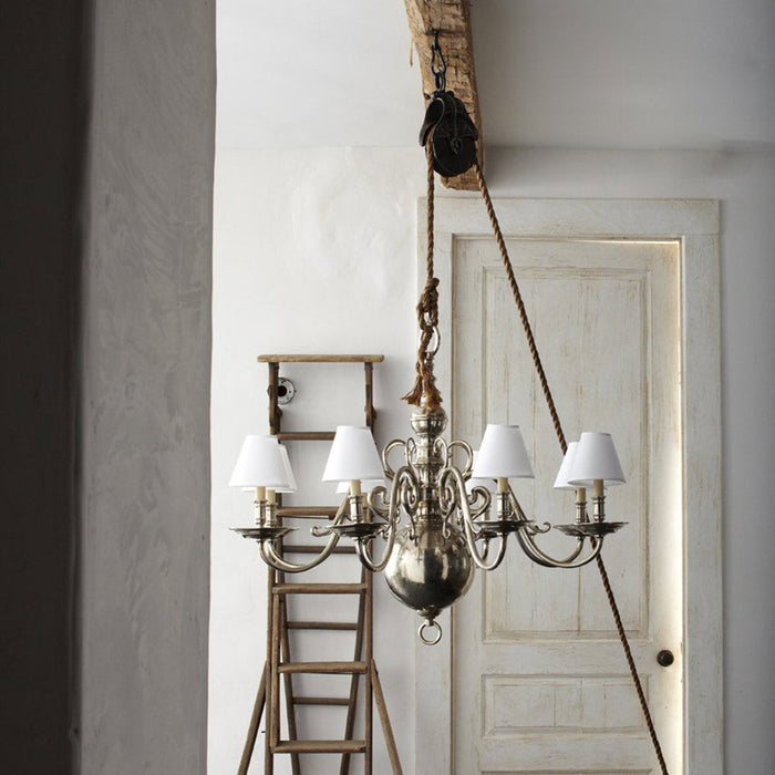 Lillianne Chandelier in living room.