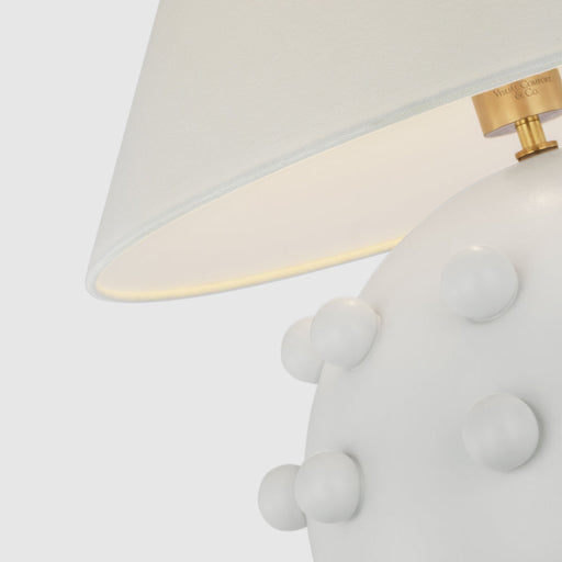 Linden Orb Table Lamp in Detail.