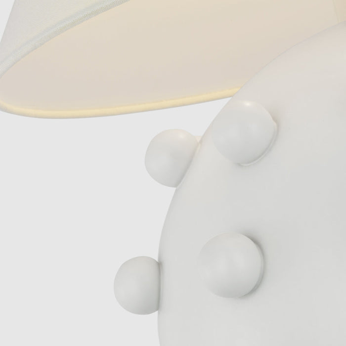 Linden Orb Table Lamp in Detail.