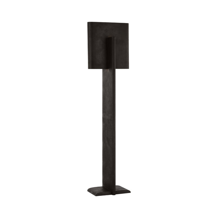 Lotura LED Floor Lamp in Museum Black.