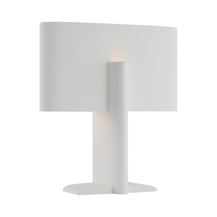 Lotura LED Table Lamp in Museum White.