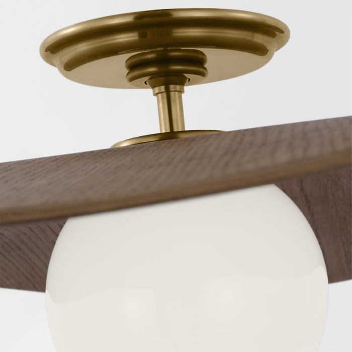 Mahalo LED Semi Flush Mount Ceiling Light in Detail.