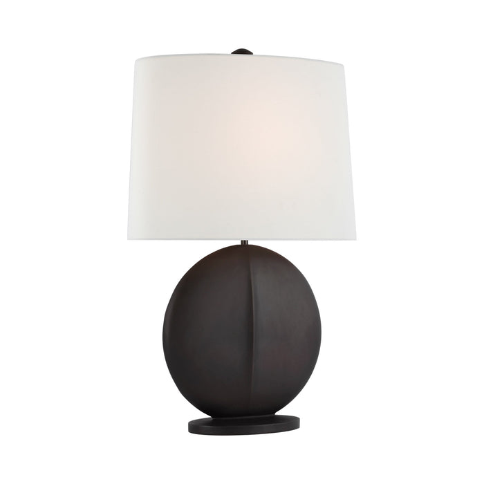 Mariza Table Lamp in Carbon Black.