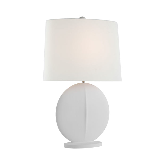 Mariza Table Lamp in White.