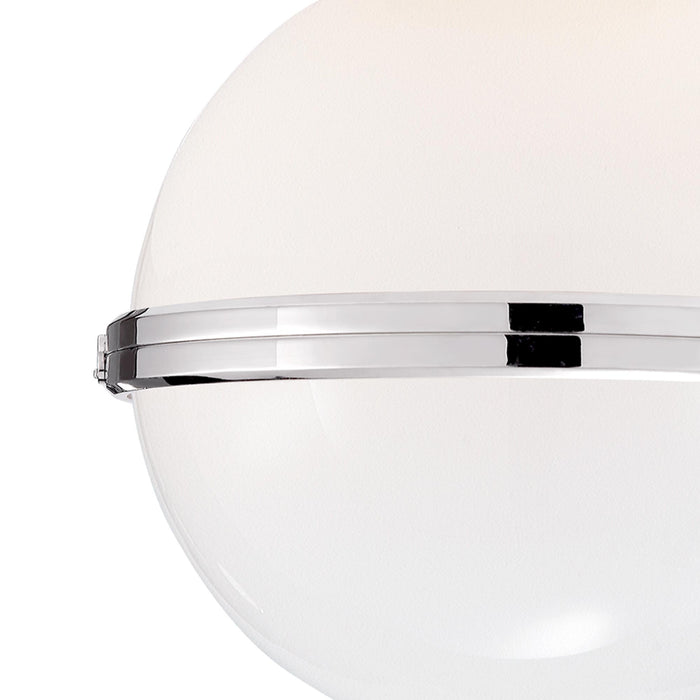 McCarren Flush Mount Ceiling Light in Detail.