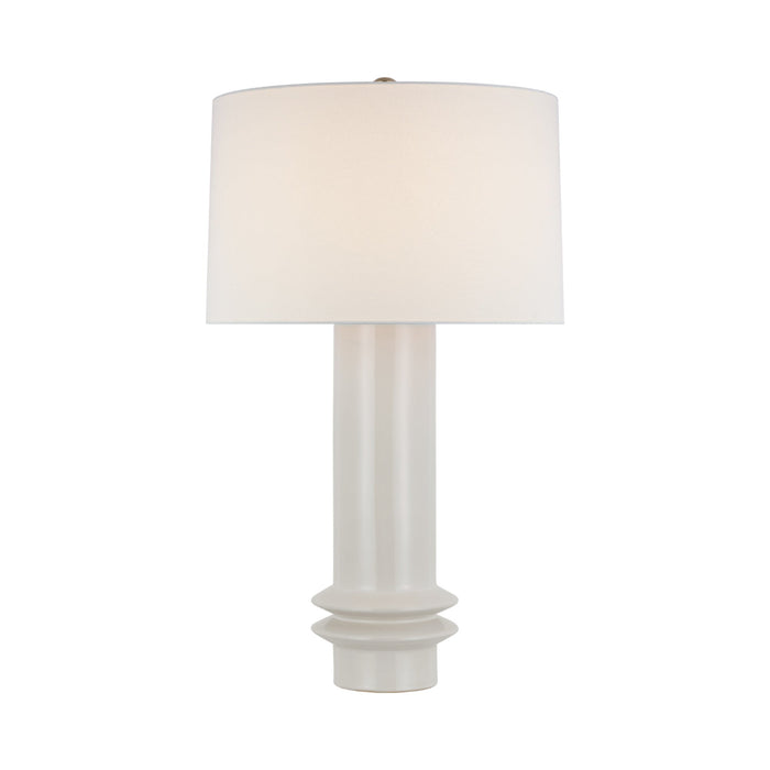 Montaigne Table Lamp in New White.