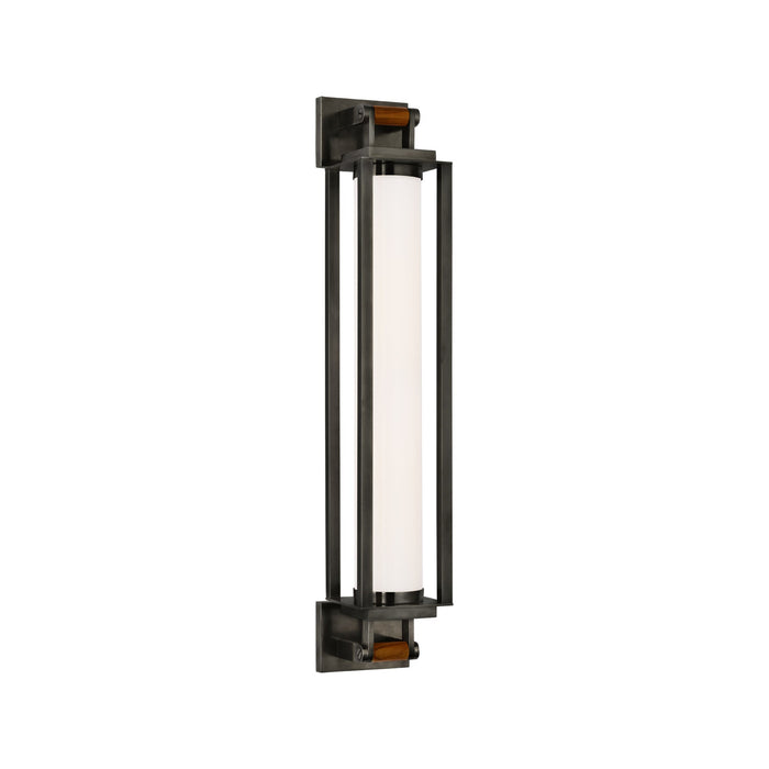 Northport LED Bath Wall Light in Bronze/Teak (24-Inch).