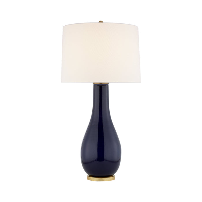 Orson Table Lamp in Denim Porcelain.