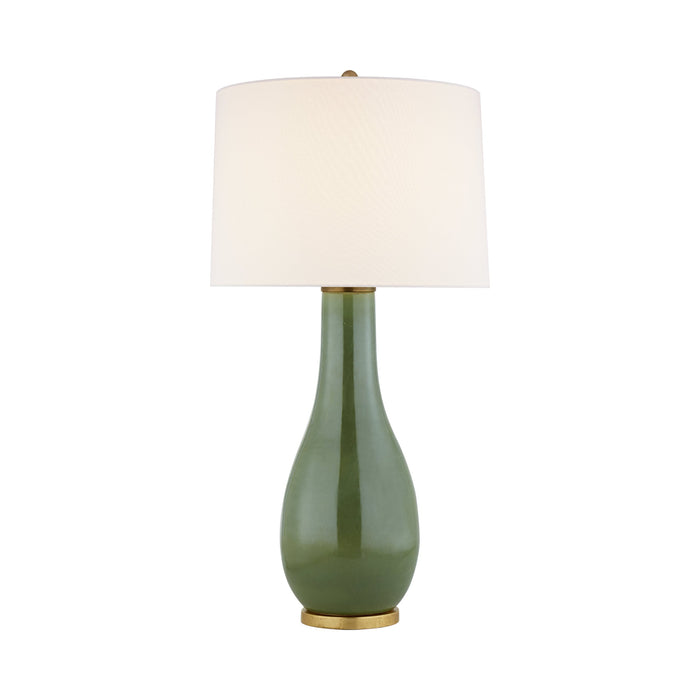 Orson Table Lamp in Shellish Kiwi.