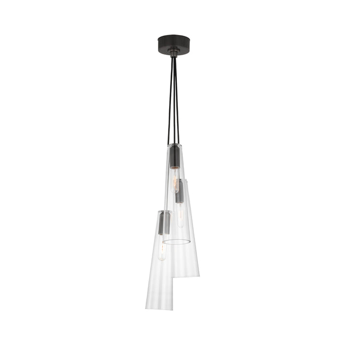 Osvaldo Pendant Light in Bronze (3-Light).