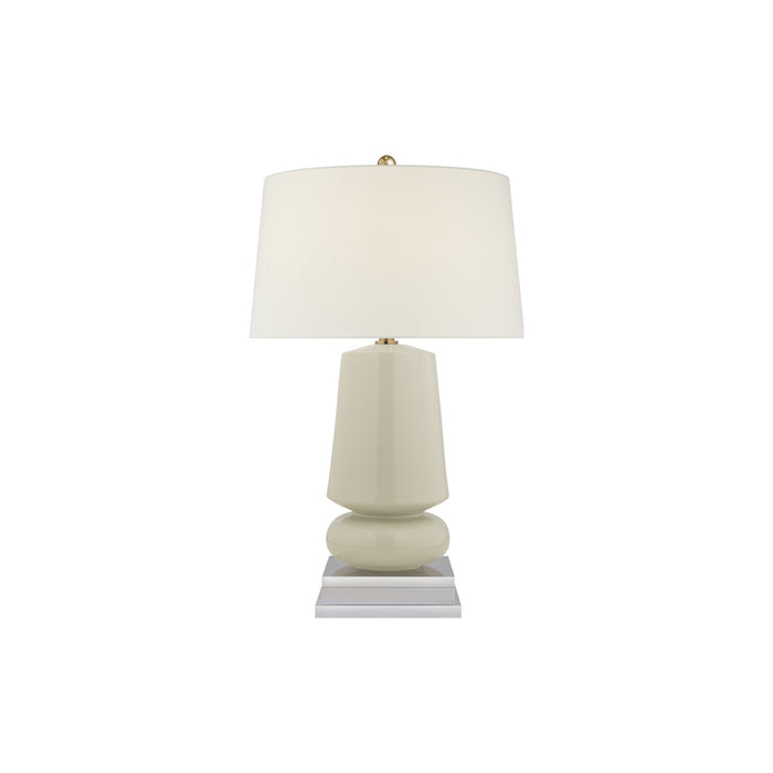 Parisienne Table Lamp in Coconut Porcelain (Small).