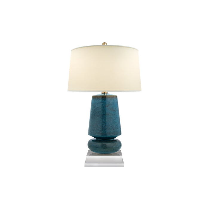 Parisienne Table Lamp in Oslo Blue (Small).