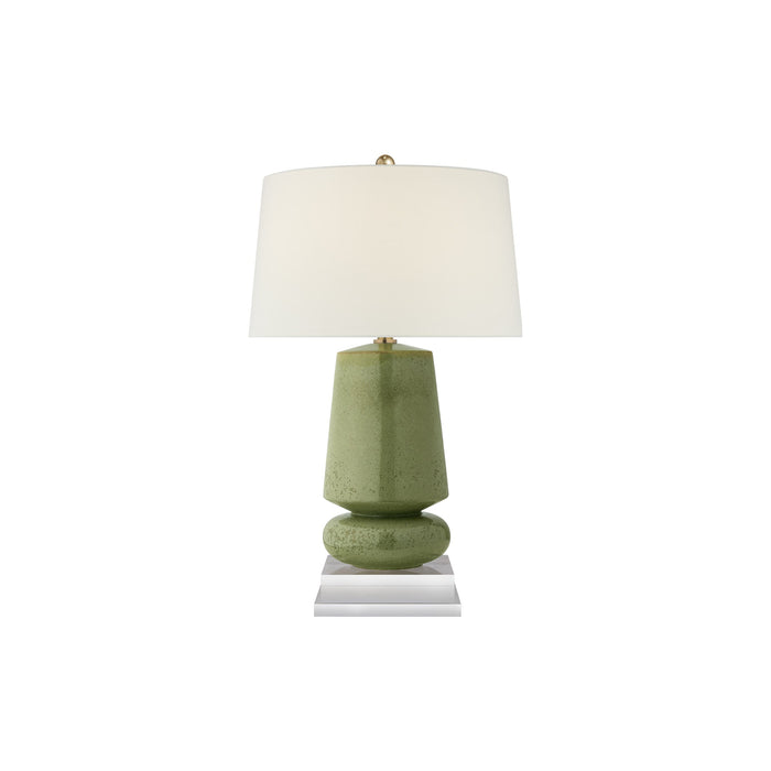 Parisienne Table Lamp in Shellish Kiwi (Small).