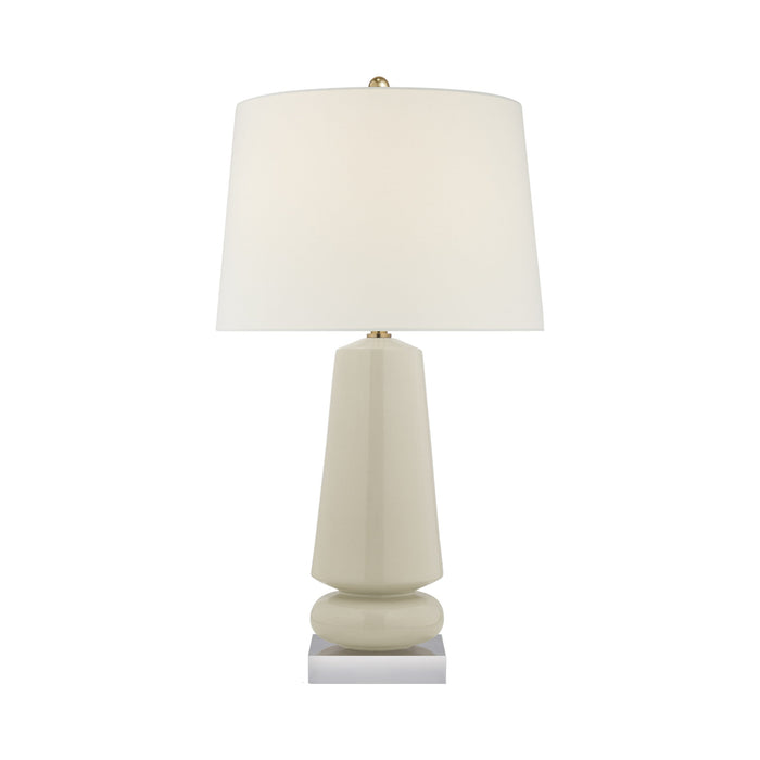 Parisienne Table Lamp in Coconut Porcelain (Medium).