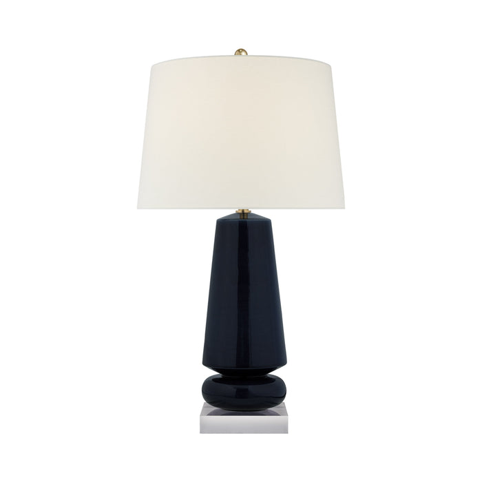 Parisienne Table Lamp in Denim Porcelain (Medium).