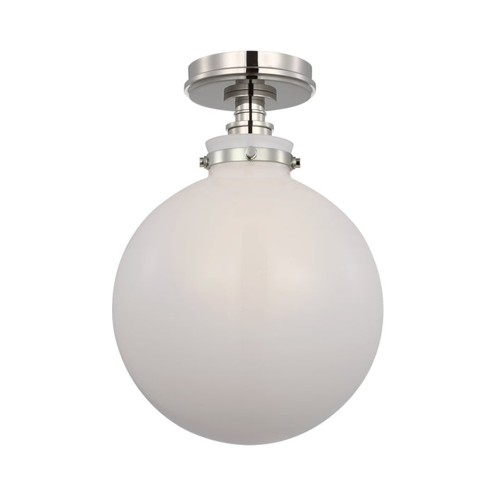 Parkington Globe Flush Mount Ceiling Light in Detail.