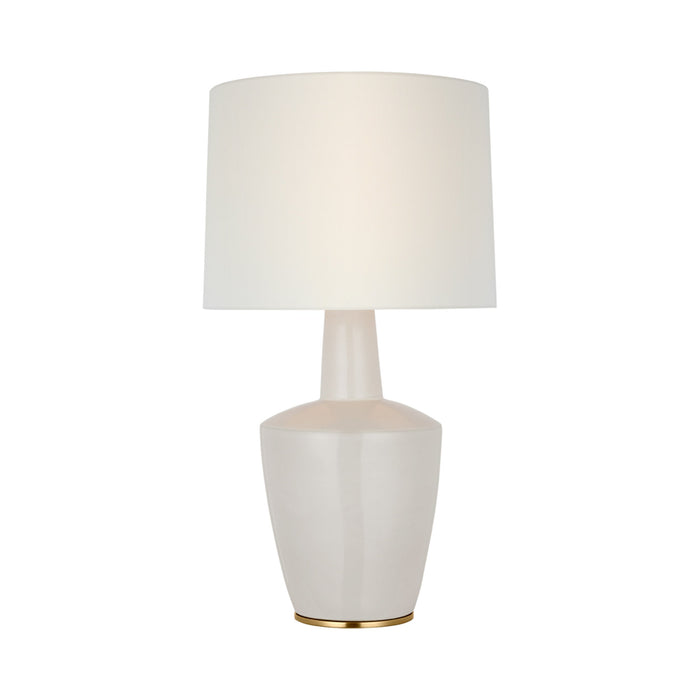 Paros Table Lamp in Ivory (17-Inch).