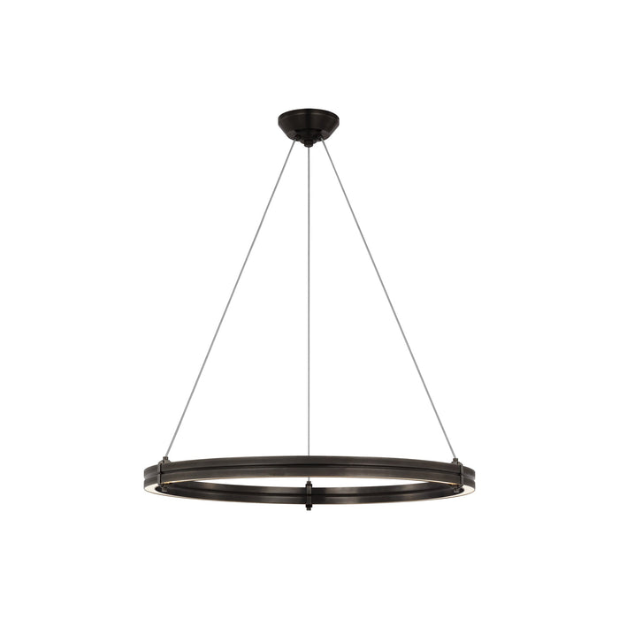 Paxton LED Chandelier in Bronze (32-Inch).