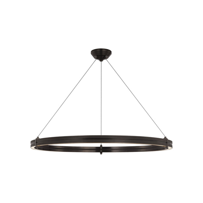 Paxton LED Chandelier in Bronze (40-Inch).