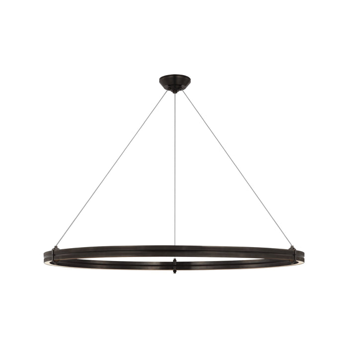 Paxton LED Chandelier in Bronze (46-Inch).