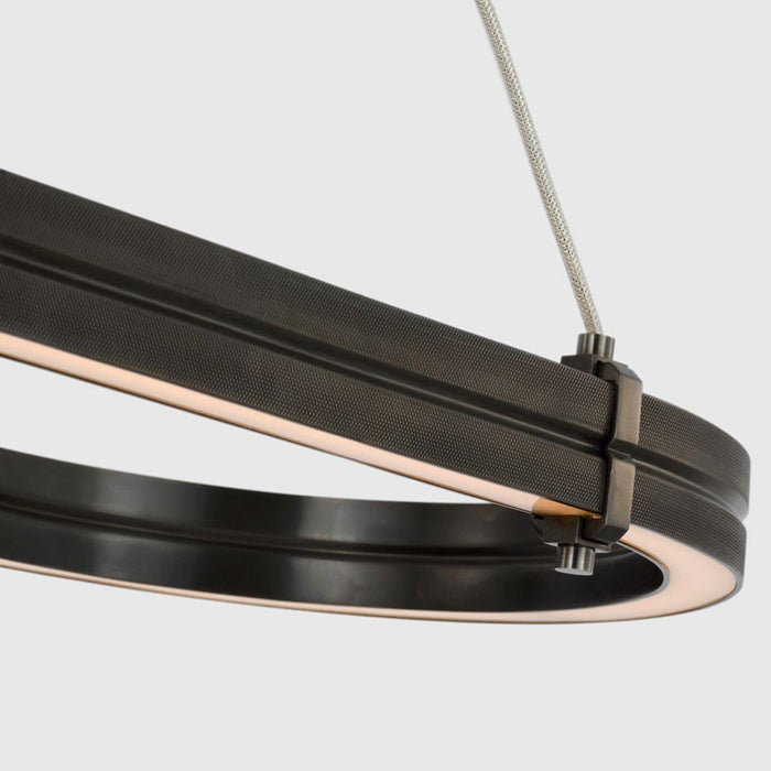 Paxton LED Linear Chandelier in Detail.