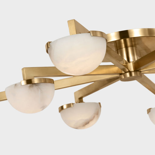 Pedra LED Flush Mount Ceiling Light in Detail.