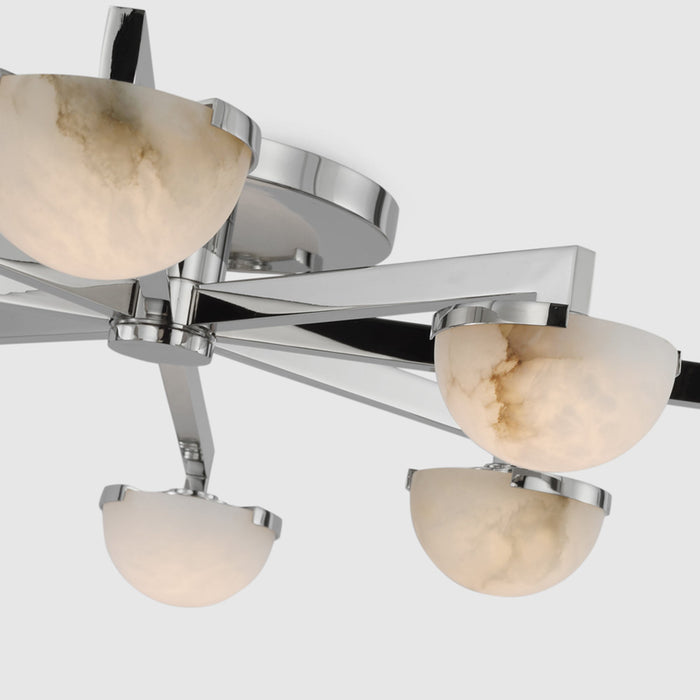 Pedra LED Flush Mount Ceiling Light in Detail.