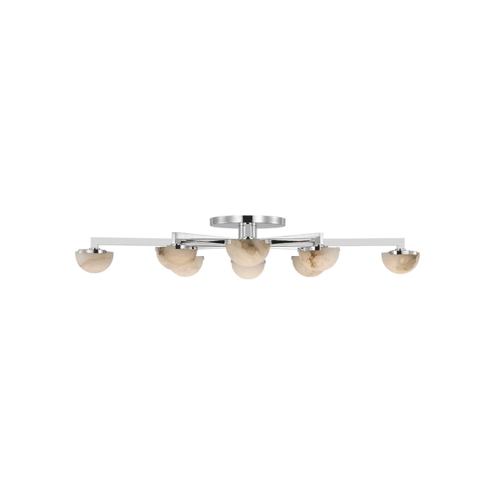 Pedra LED Flush Mount Ceiling Light in Detail.