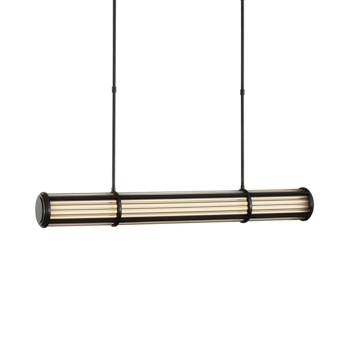 Perren LED Linear Chandelier in Detail.